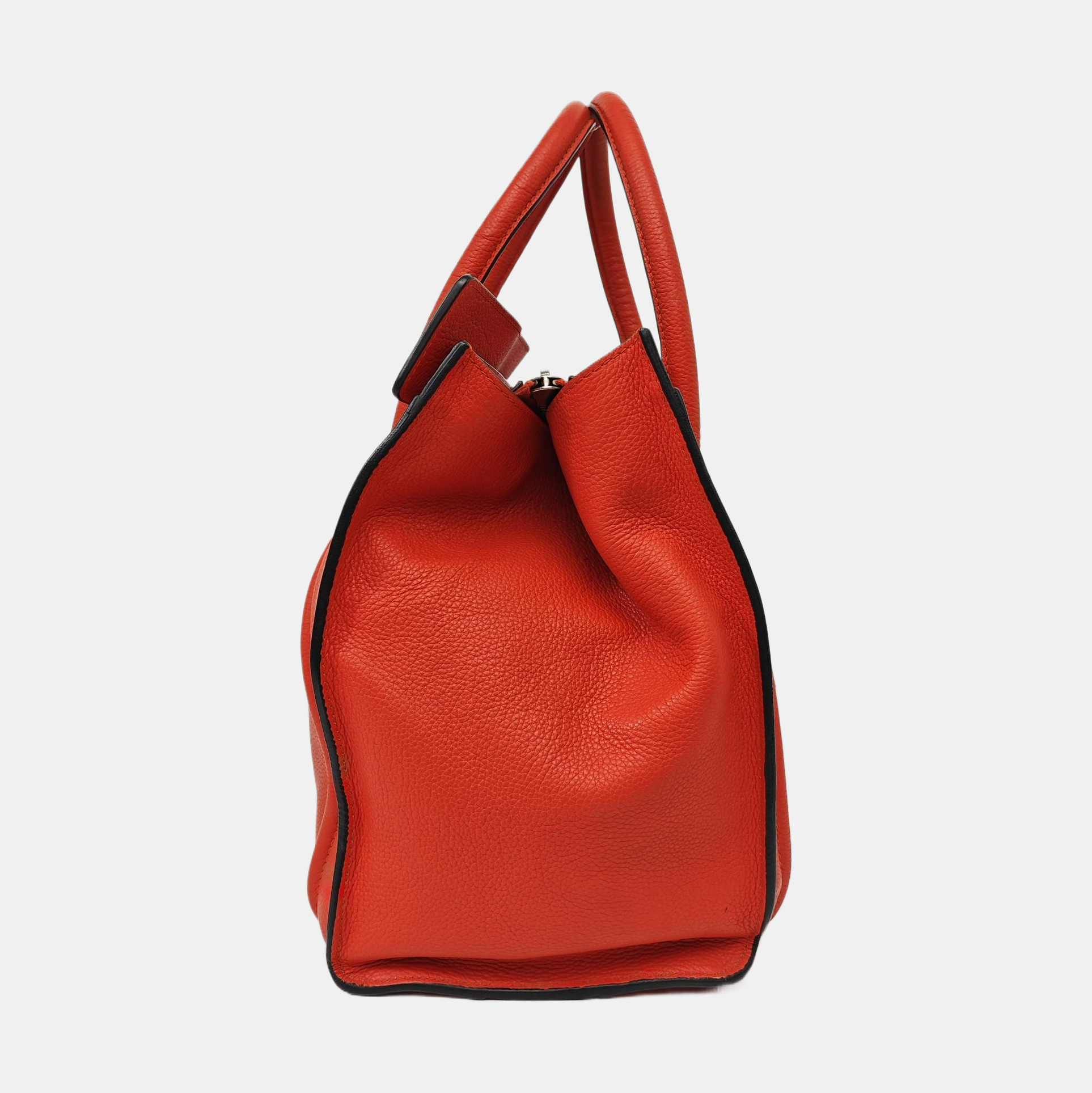 LUGGAGE Mini Calfskin Red