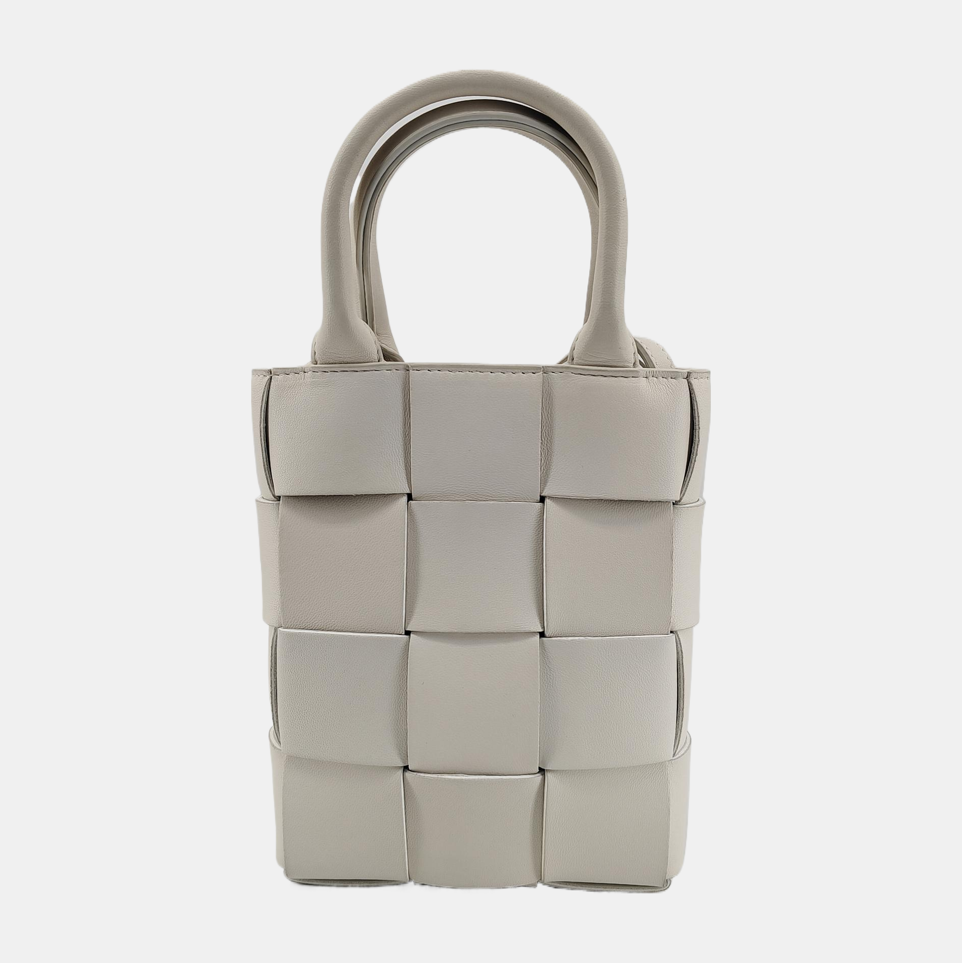 Cassette Mini Calfskin White
