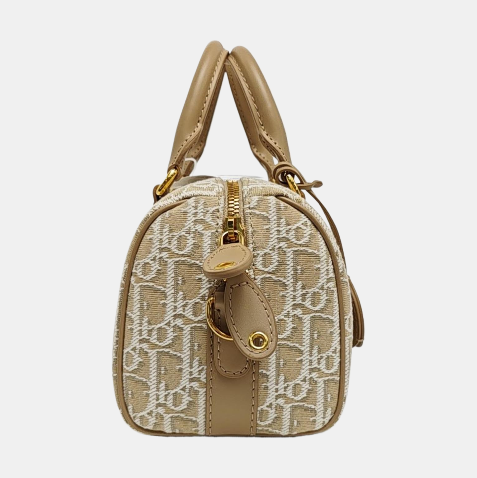 Boston Oblique Canvas Beige