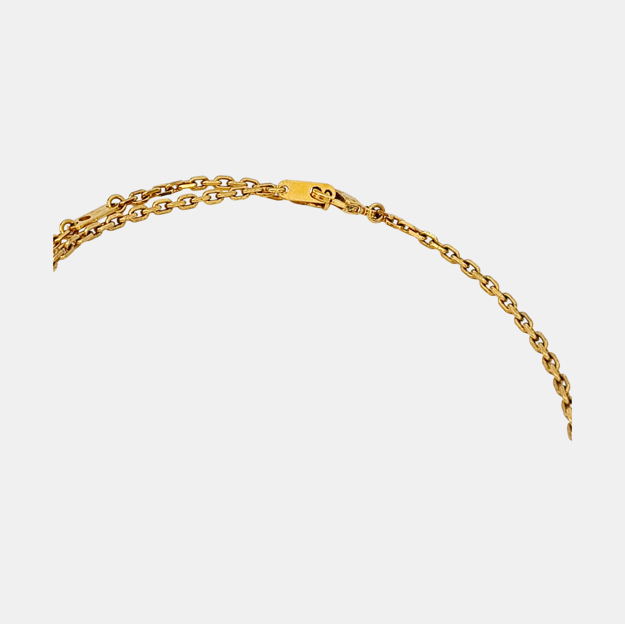 LVxNBA Metal Gold Necklace