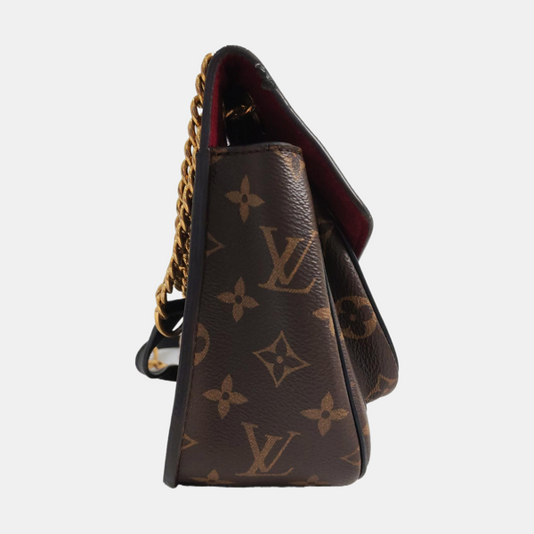 PASSY Monogram Coated Canvas Brown