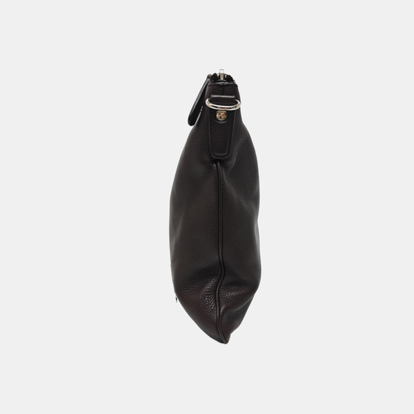 Calfskin Shoulder Bag Brown