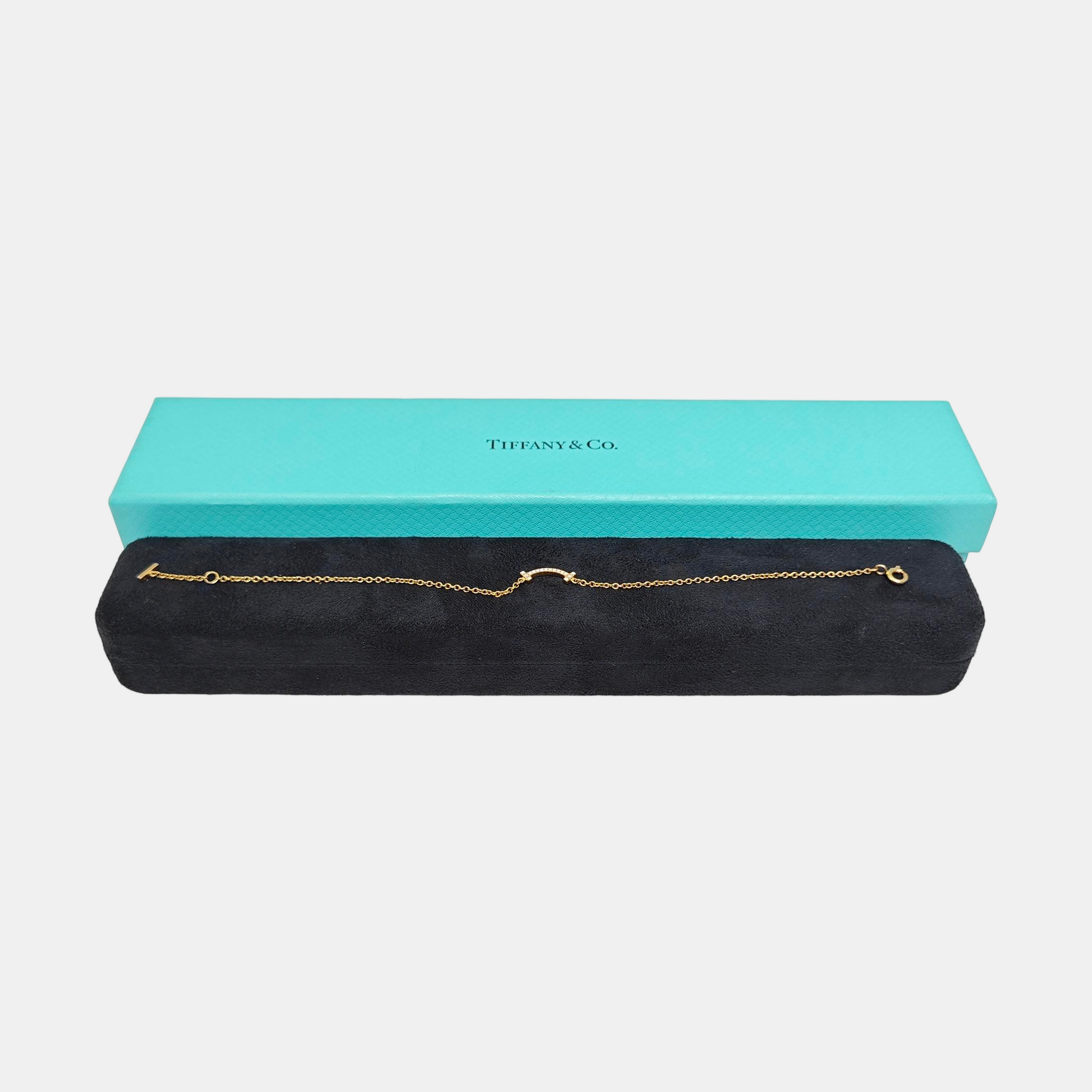 Tiffany T 18k Rose Gold Bracelet