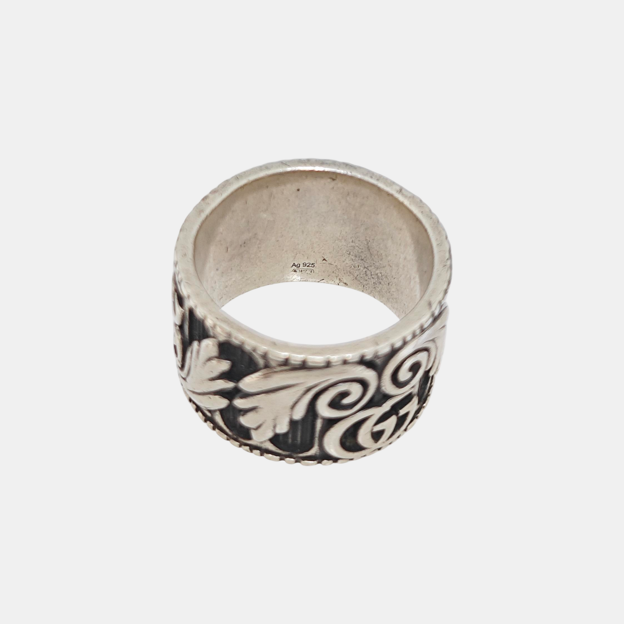 925 Sterling Silver Ring HK 19