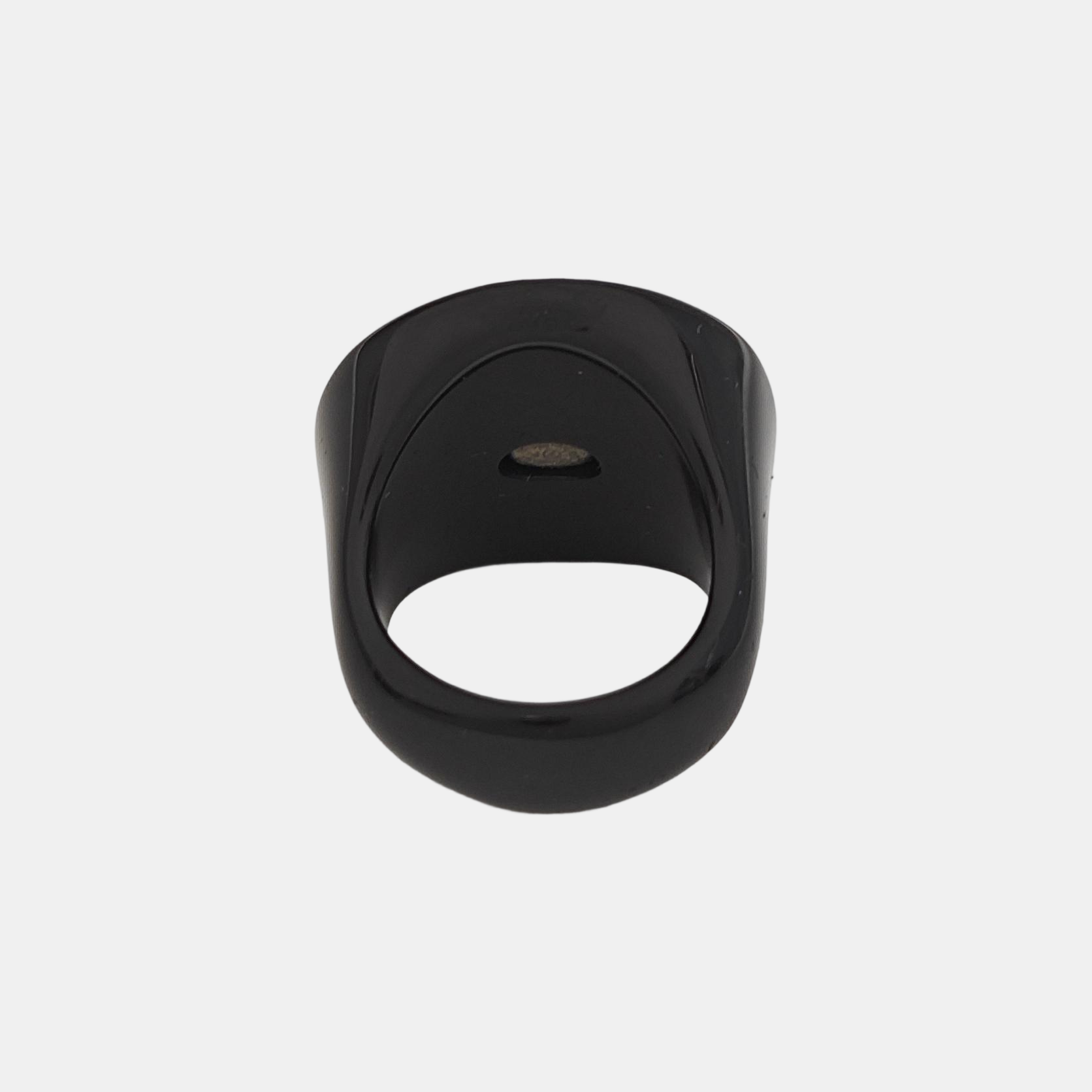 Synthetic Material Black Ring EU 53