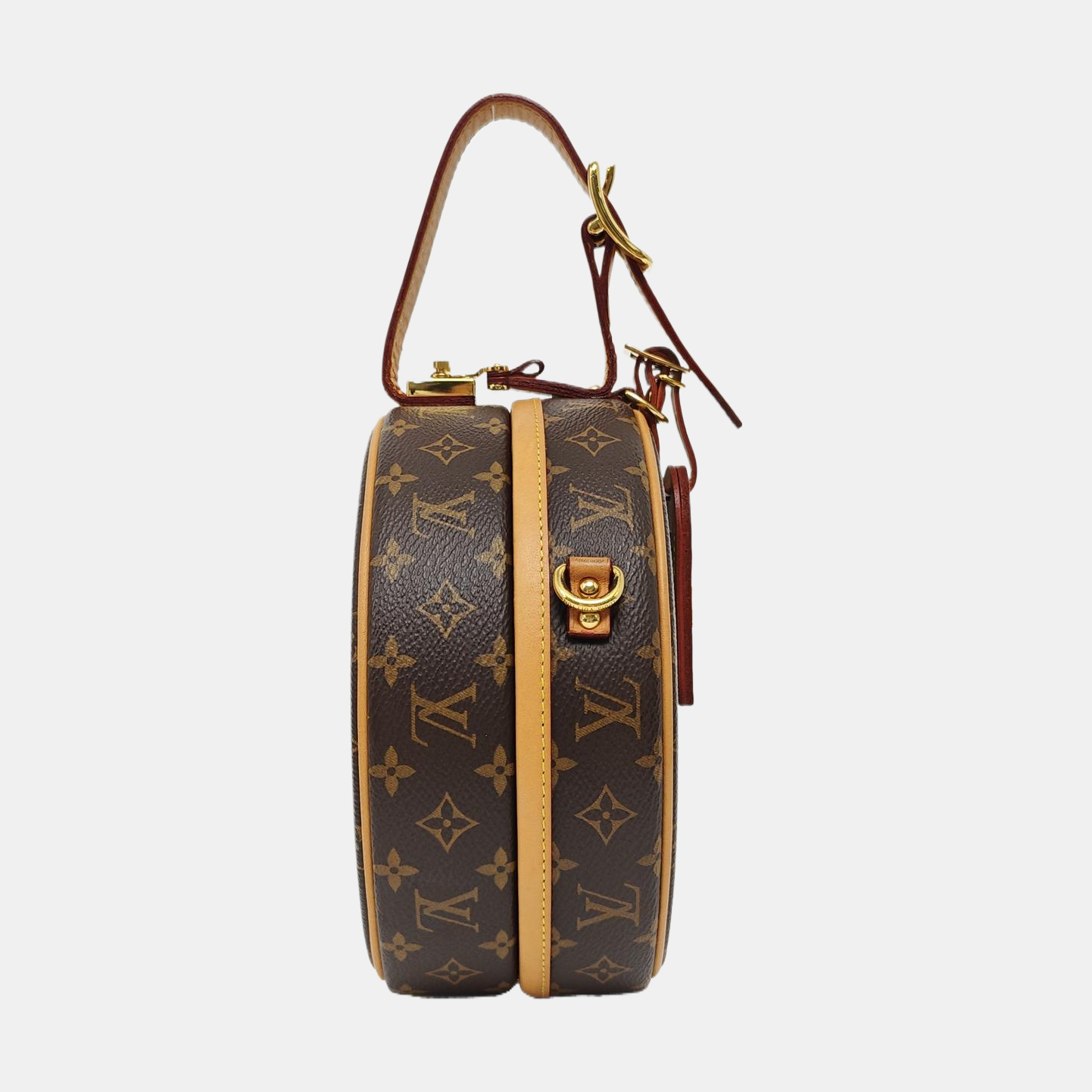 BOITE CHAPEAU PM Monogram Coated Canvas Brown