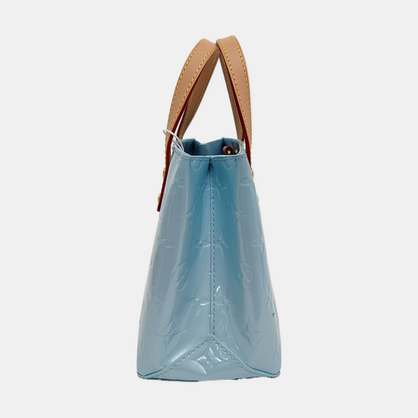 READE PM Monogram Patent Leather Blue