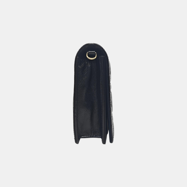 Lady Dior Small Cannage Lambskin Black