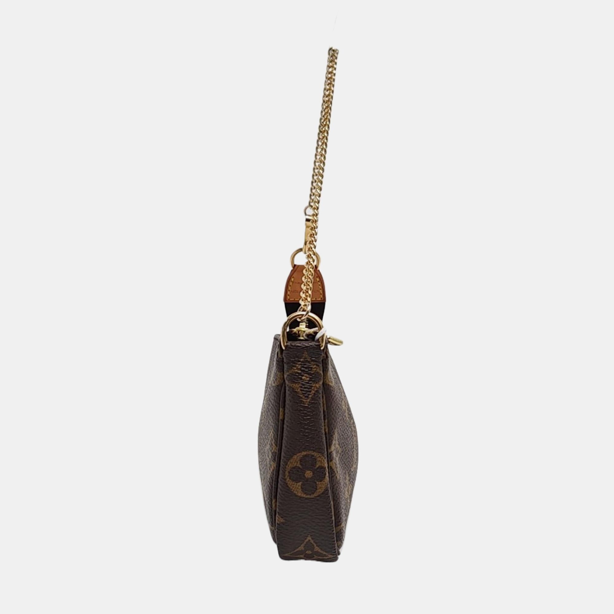 ACCESSOIRES MM Monogram Coated Canvas Brown