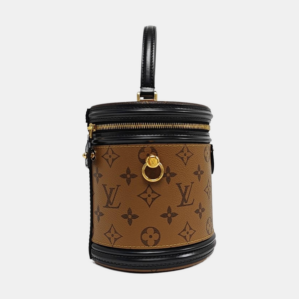 CANNES PM Monogram Coated Canvas Brown
