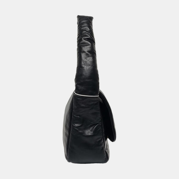 Monaco Small Calfskin Black