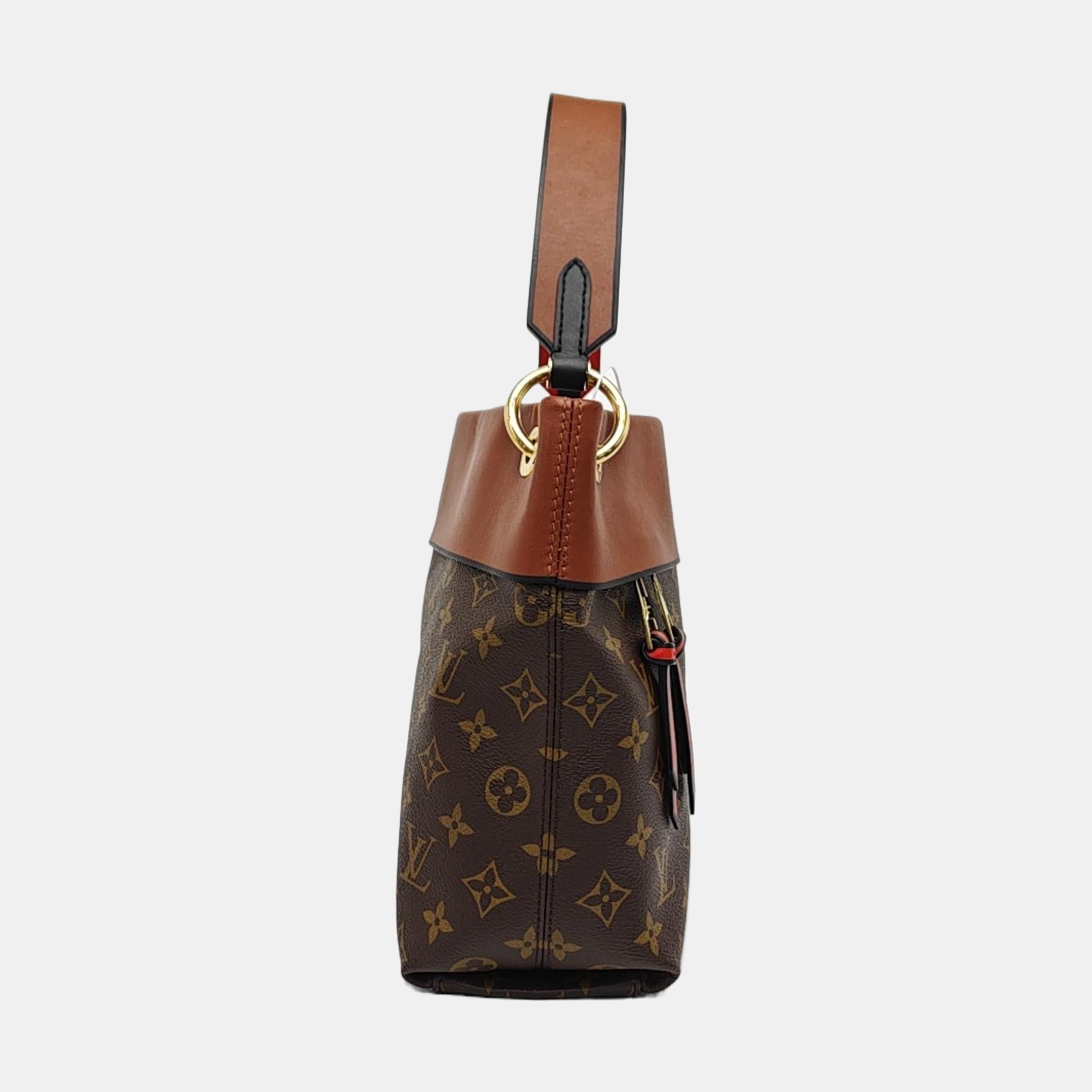TUILERIES Monogram Coated Canvas Brown