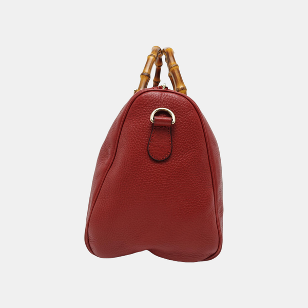 Bambú 1947 Piel de Becerro Rojo