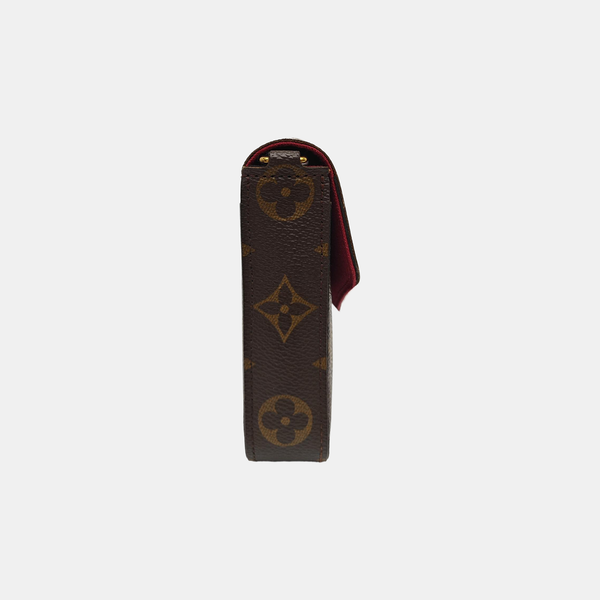 FÉLICIE Monogram Coated Canvas Brown