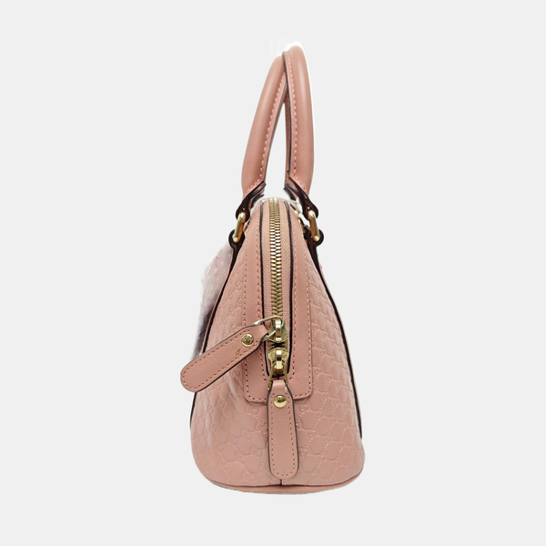 Microguccissima Monogram Calfskin Beige