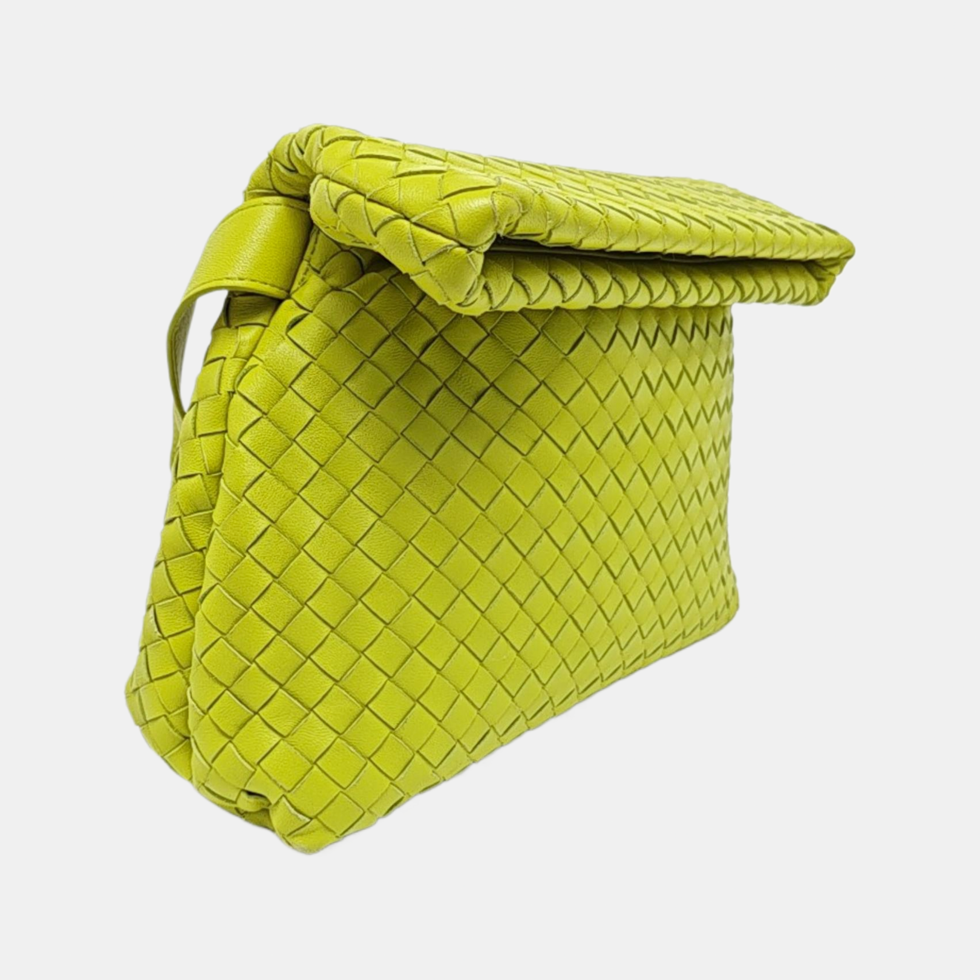 BV Fold Lambskin Green