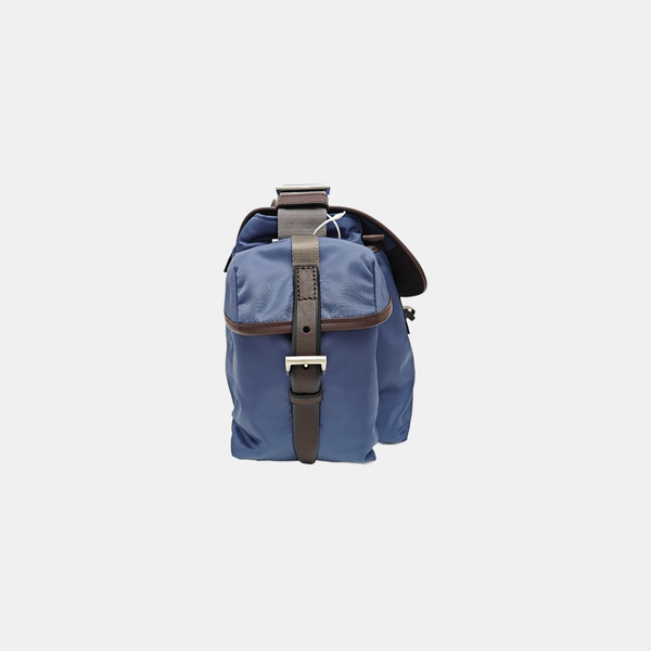 Nylon Shoulder Bag Blue