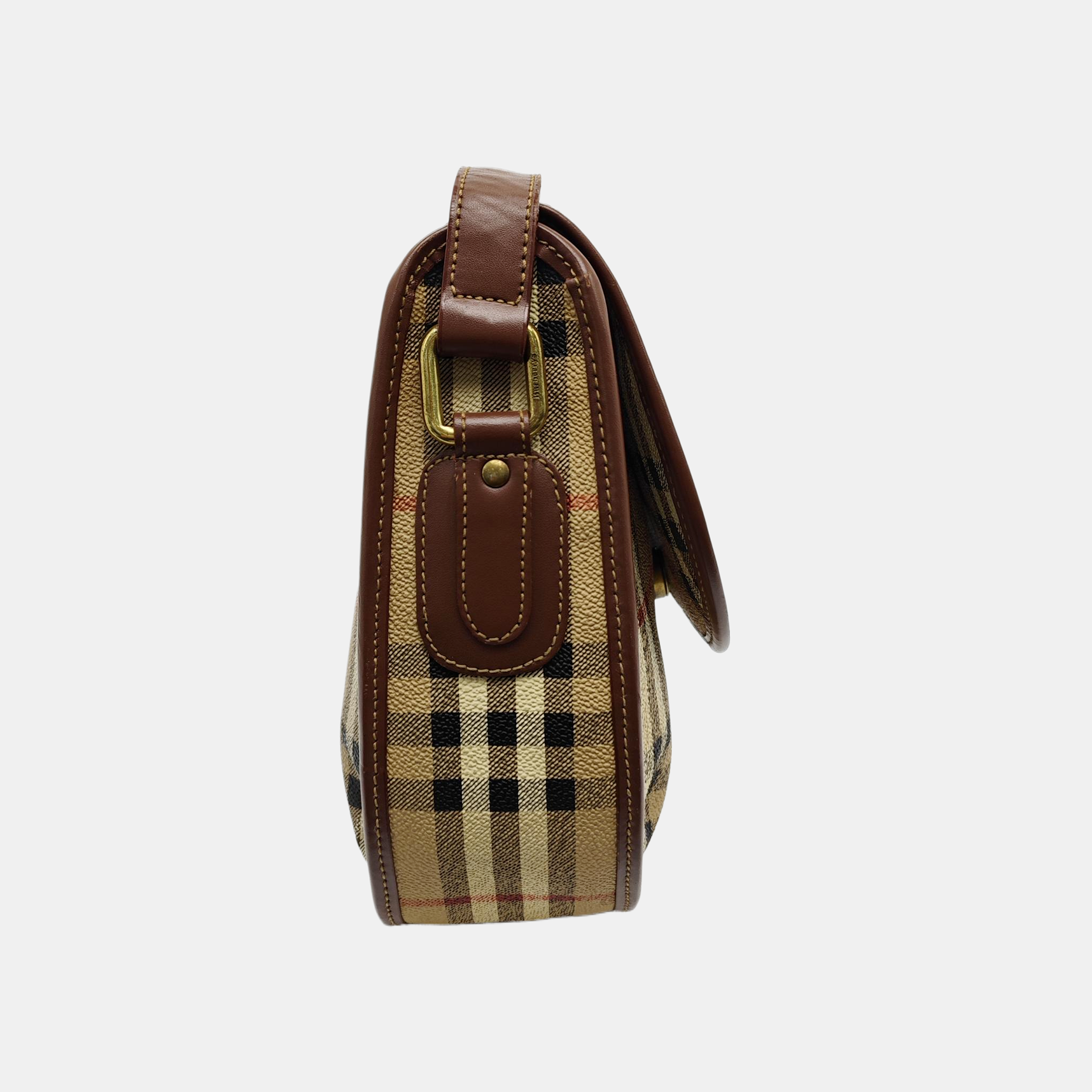 Coated Canvas Shoulder Bag Multicolor