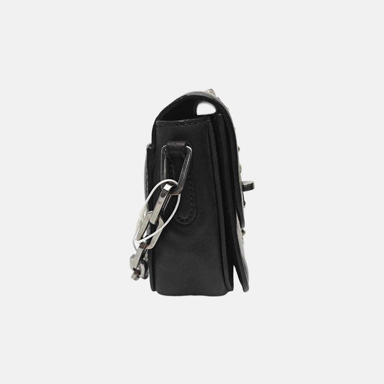 Calfskin Shoulder Bag Black