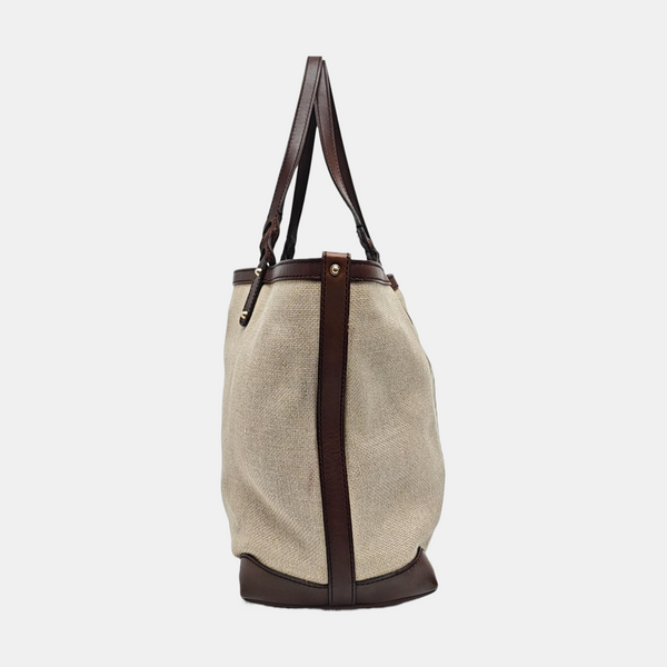 Canvas Tote Bag Beige
