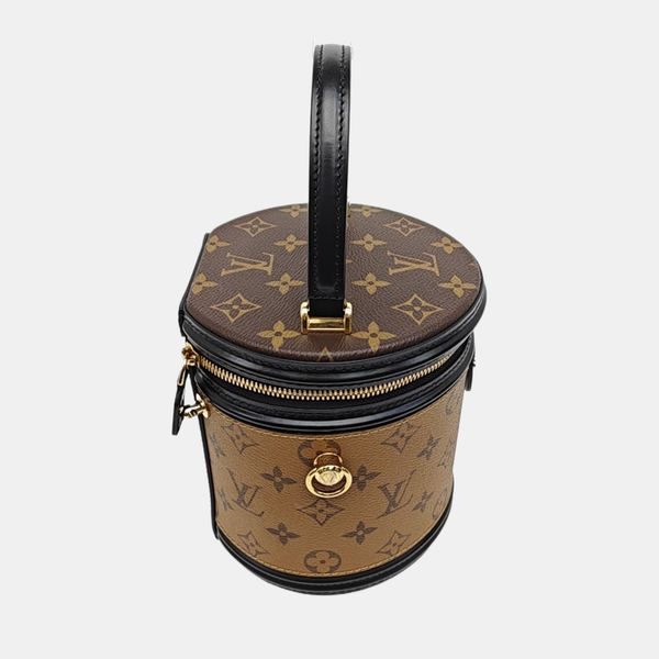 CANNES PM Monogram Coated Canvas Brown