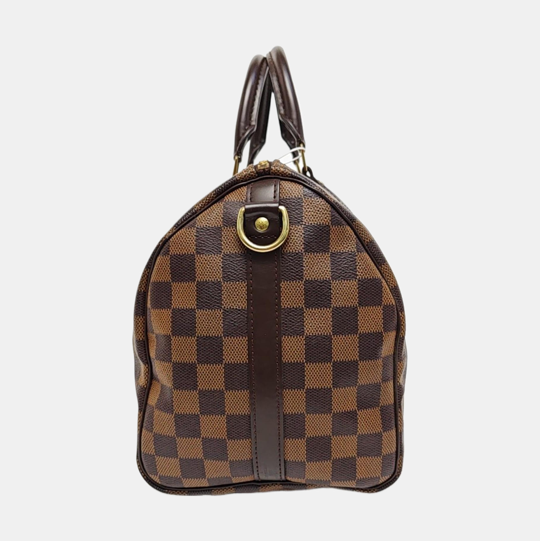 SPEEDY 30 Damier Ebene Coated Canvas Brown