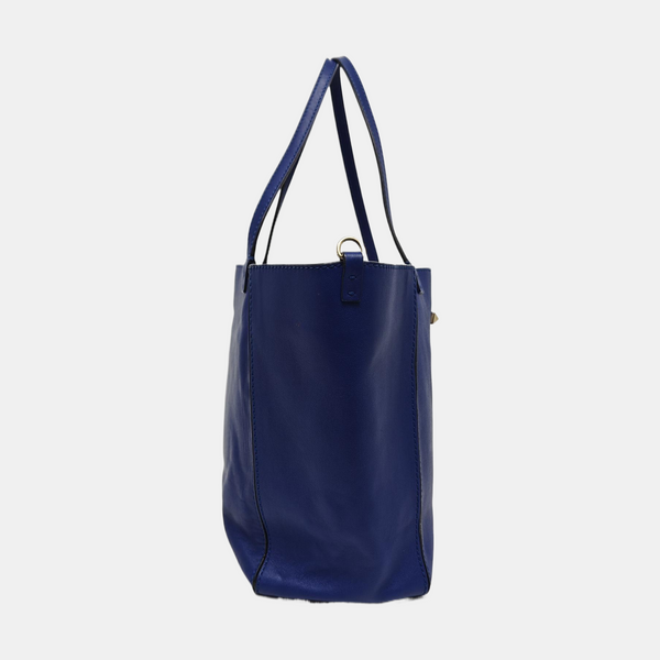 Piel de becerro Rockstud azul