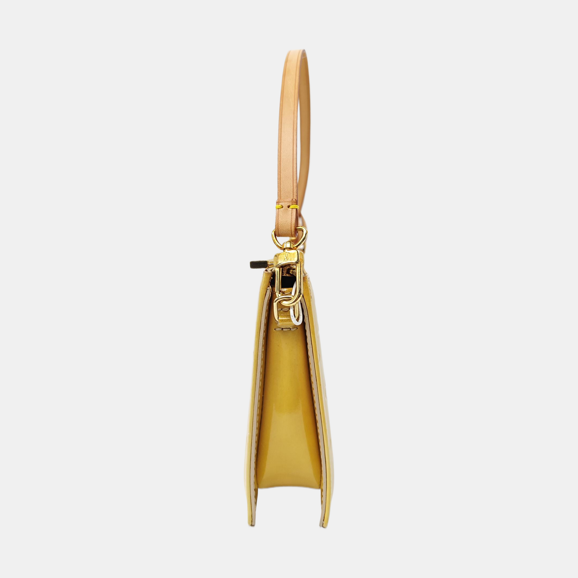 LEXINGTON Monogram Patent Leather Yellow