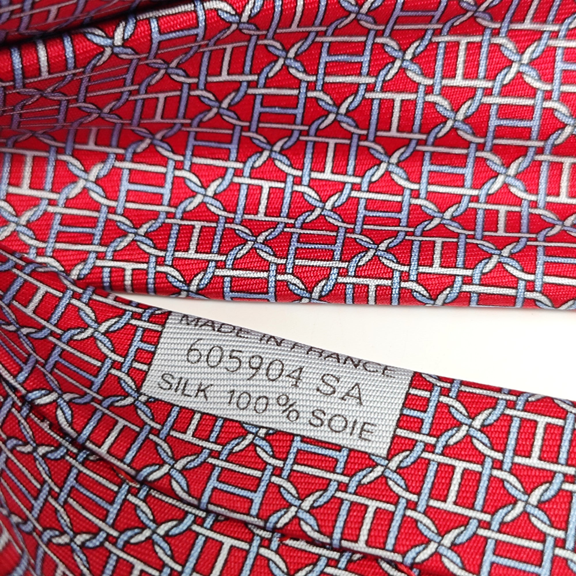 Mulberry Silk Tie Red