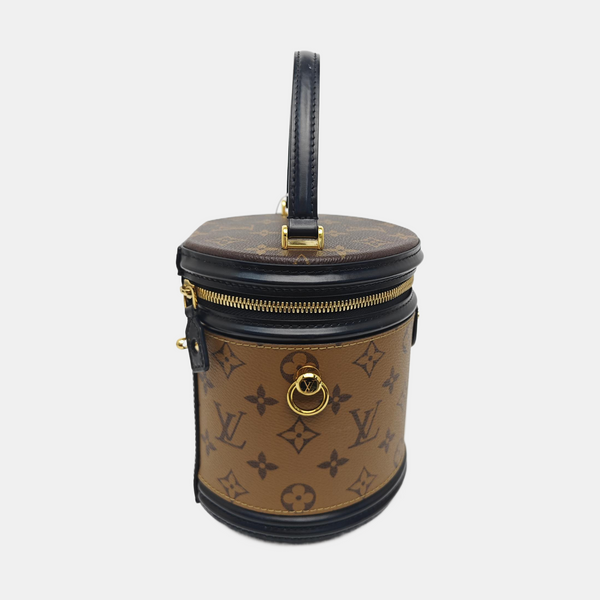 CANNES PM Monogram Coated Canvas Brown