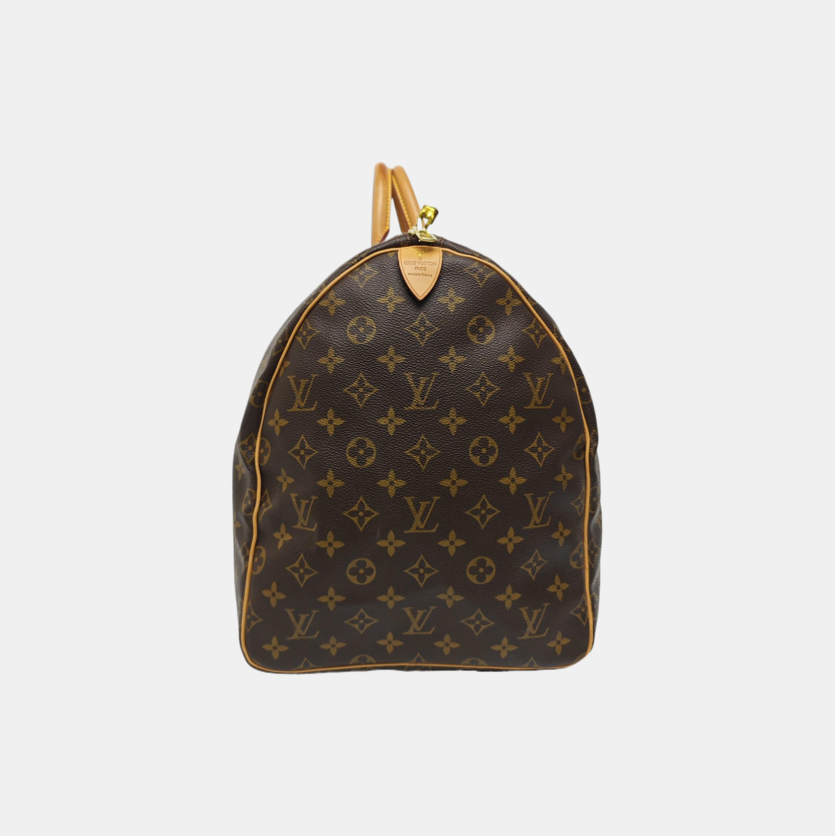 SAC SOUPLE 55 Monogram Coated Canvas Brown