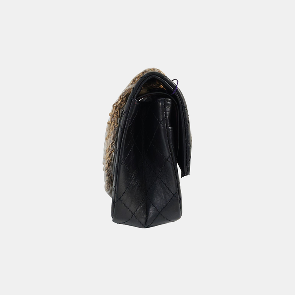 2.55 225 (small) Quilted Calfskin Black