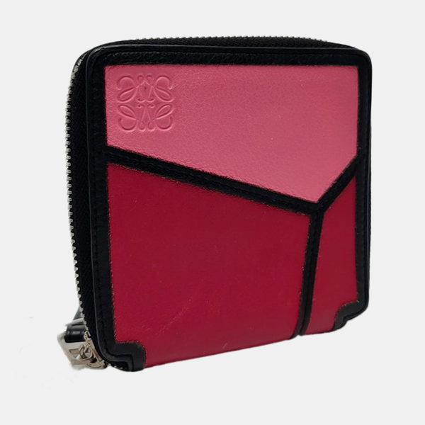 Cartera Puzzle de piel de ternera multicolor