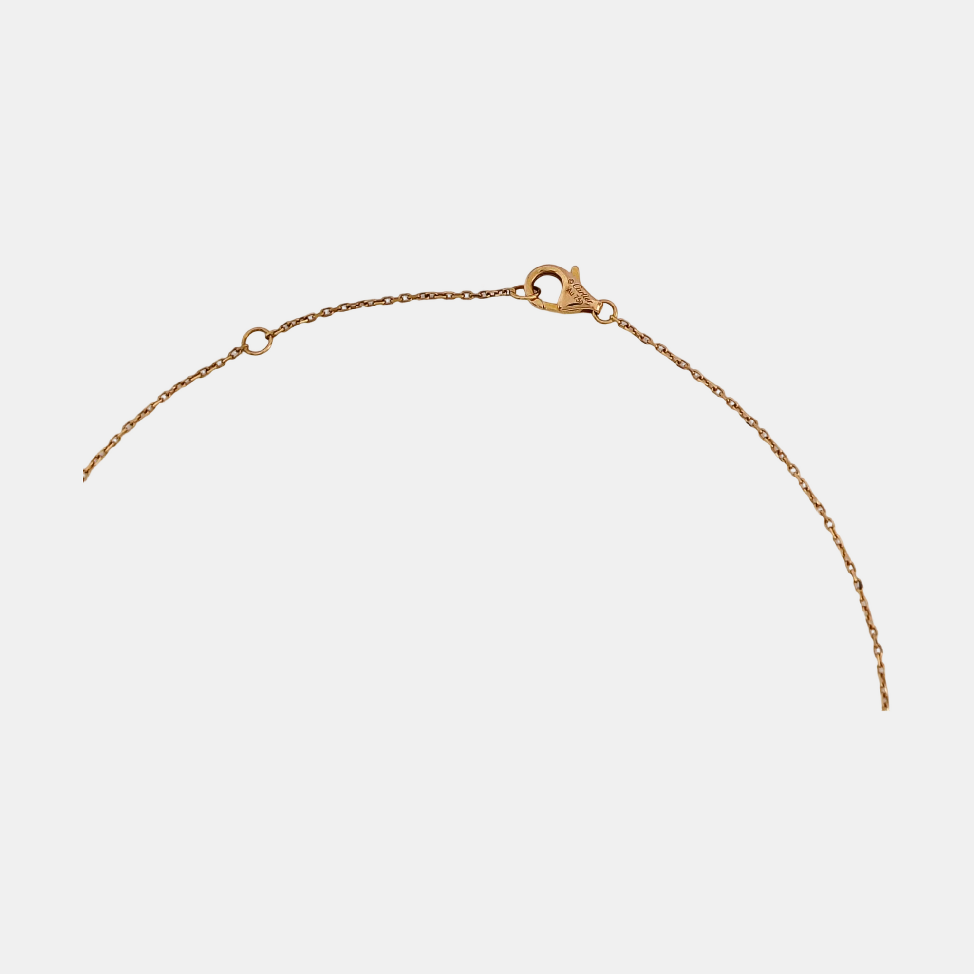 AMULETTE DE CARTIER 18k Rose Gold Necklace