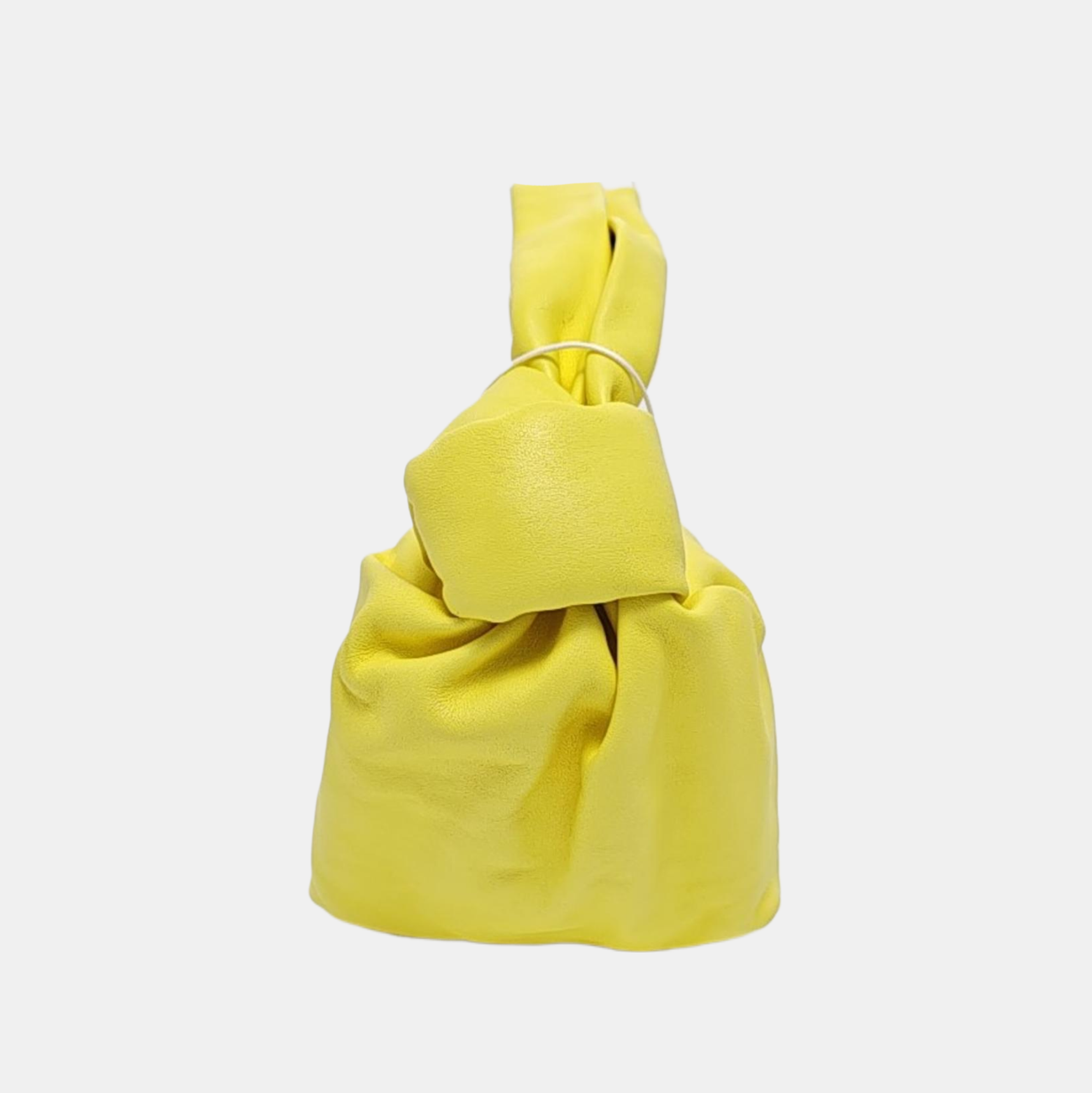 Double Knot Calfskin Yellow