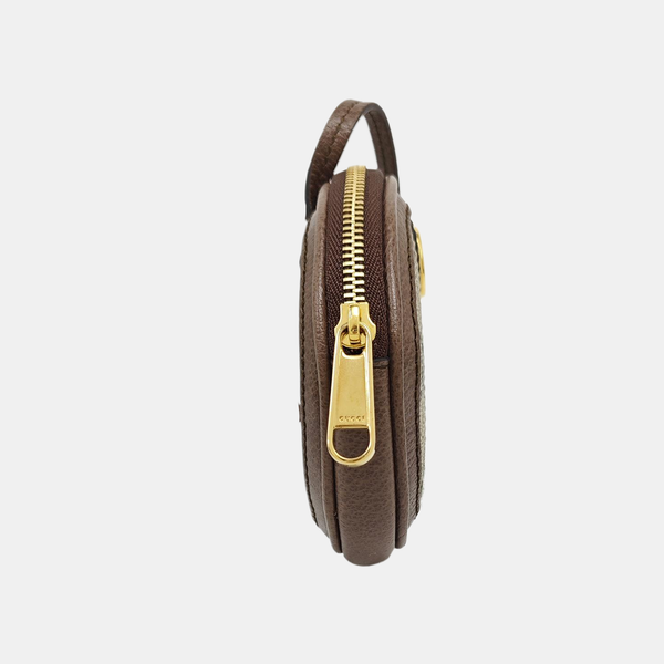 Ophidia Mini Monogram Lona Revestida Beige