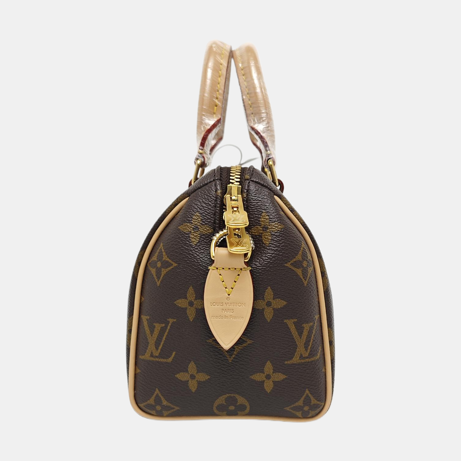 SPEEDY 20 Monogram Coated Canvas Brown