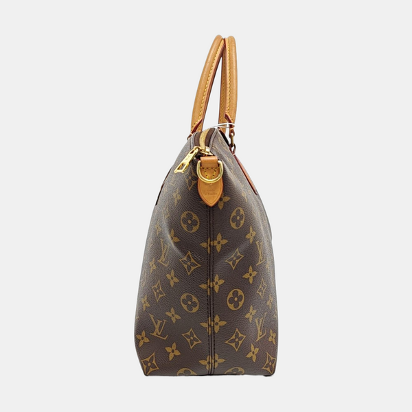 BOETIE MM Monogram Coated Canvas Brown