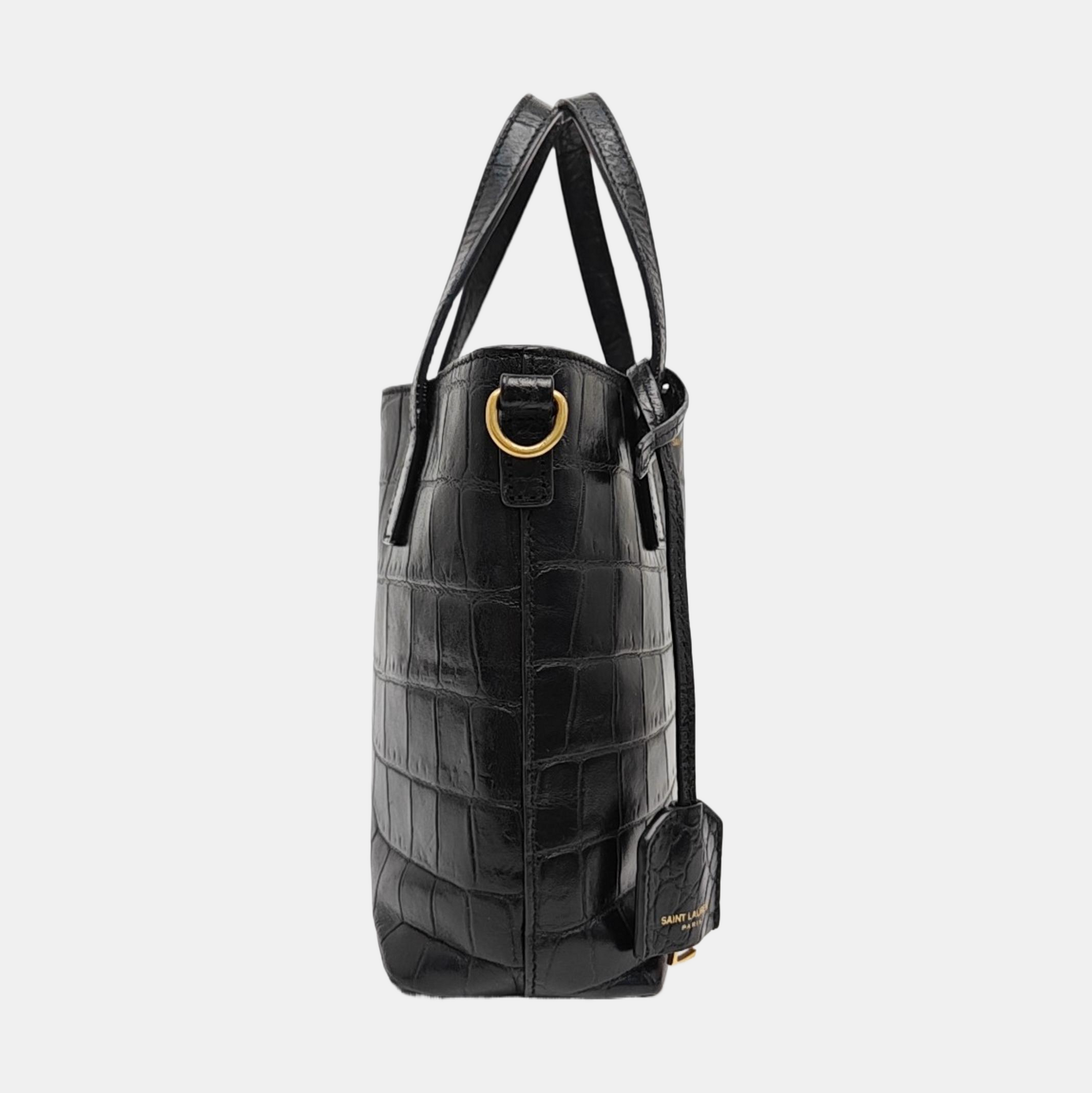 Calfskin Shoulder Bag Black