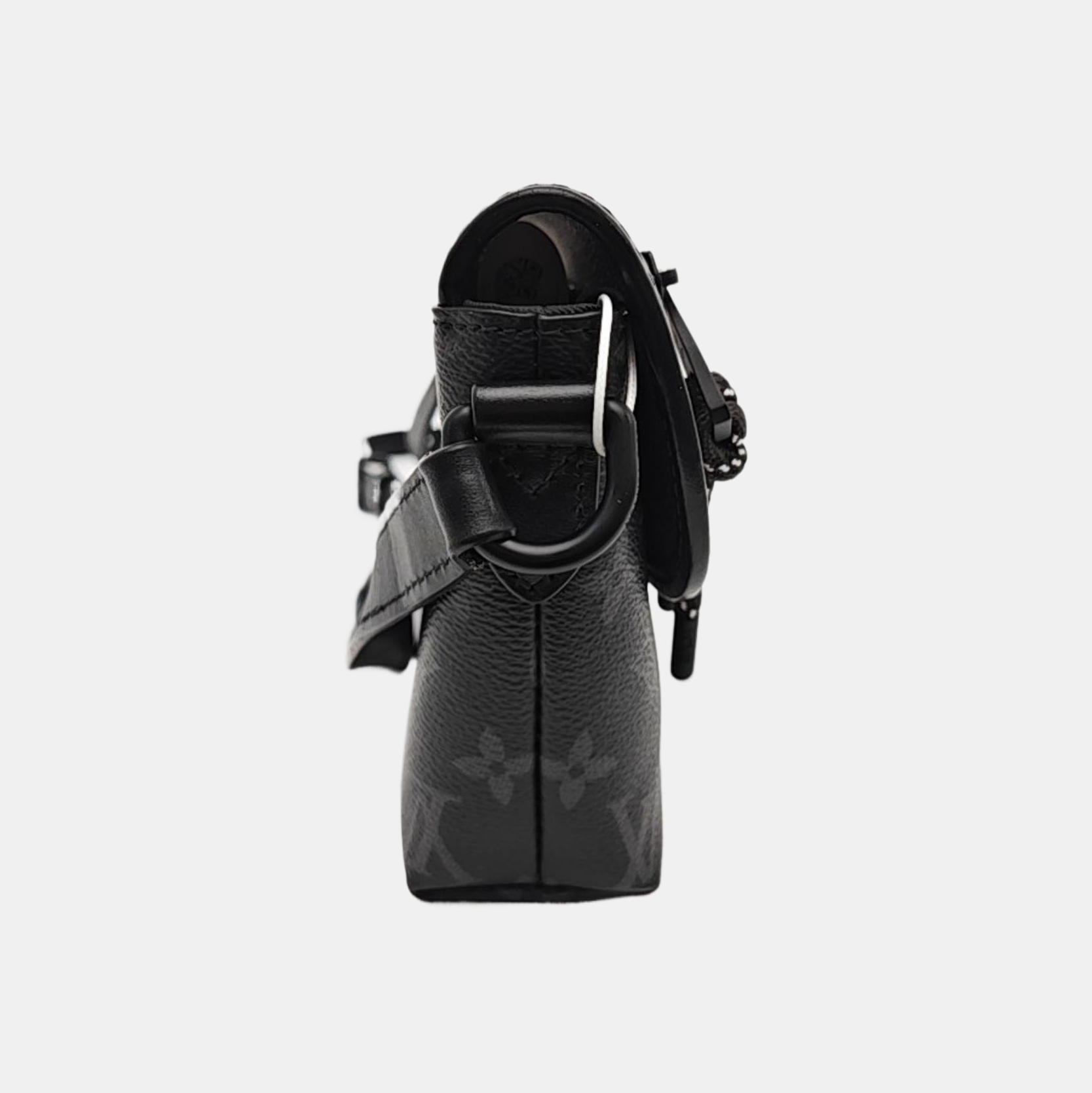PULSE Mini Monogram Coated Canvas Black