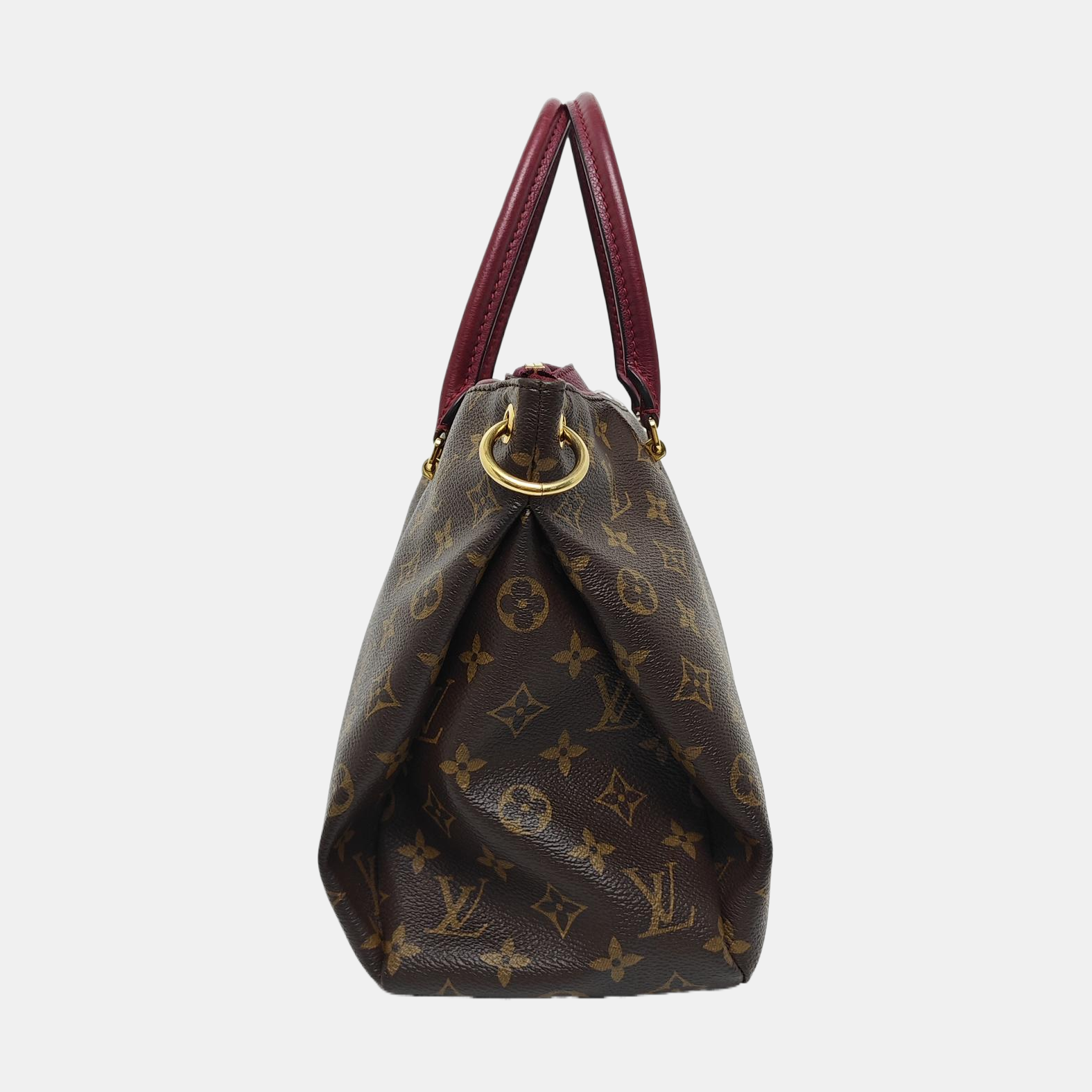 PALLAS Monogram Coated Canvas Brown