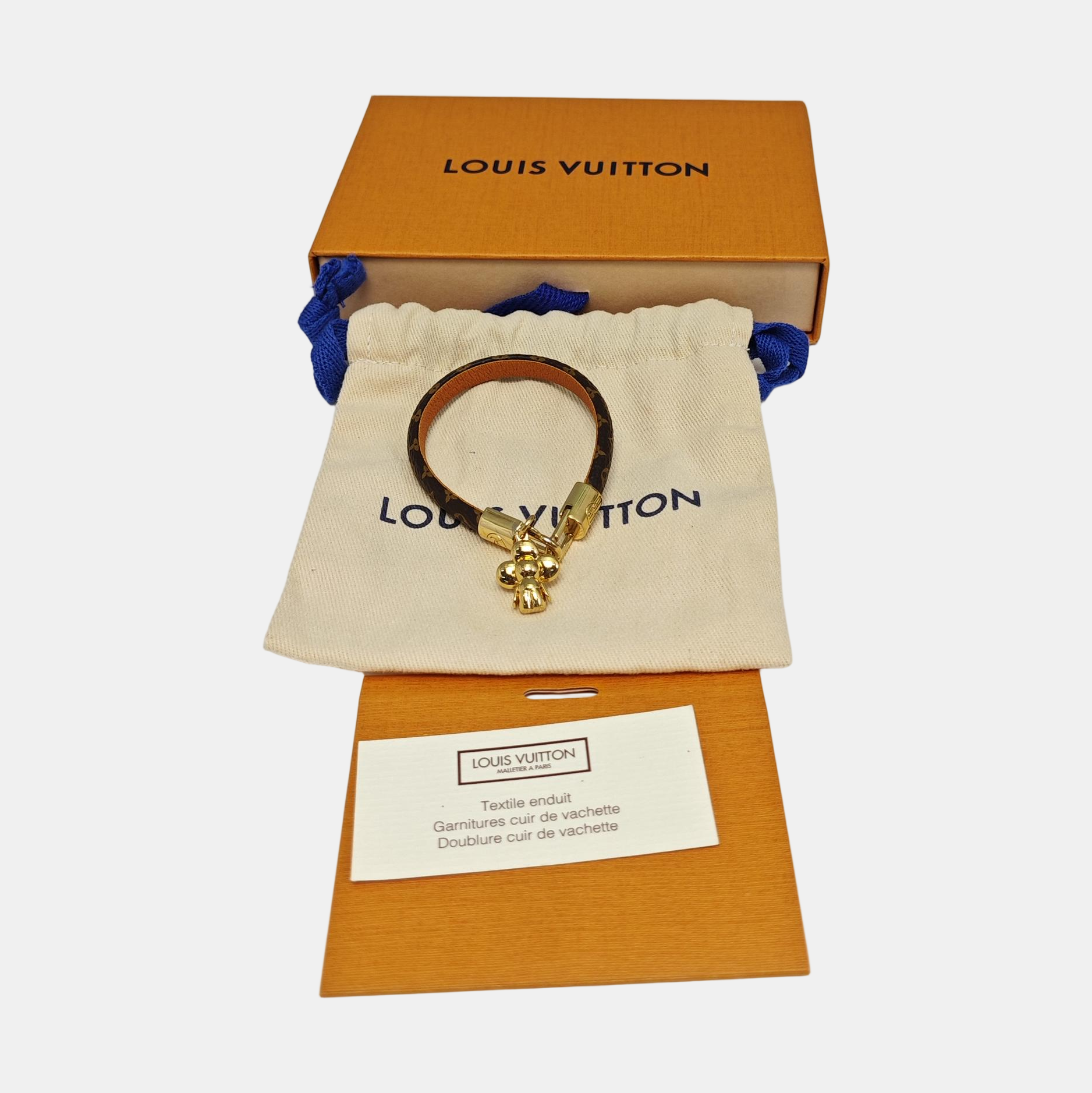 ALMA Coated Canvas Brown Bangle
