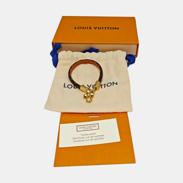 ALMA Coated Canvas Brown Bangle