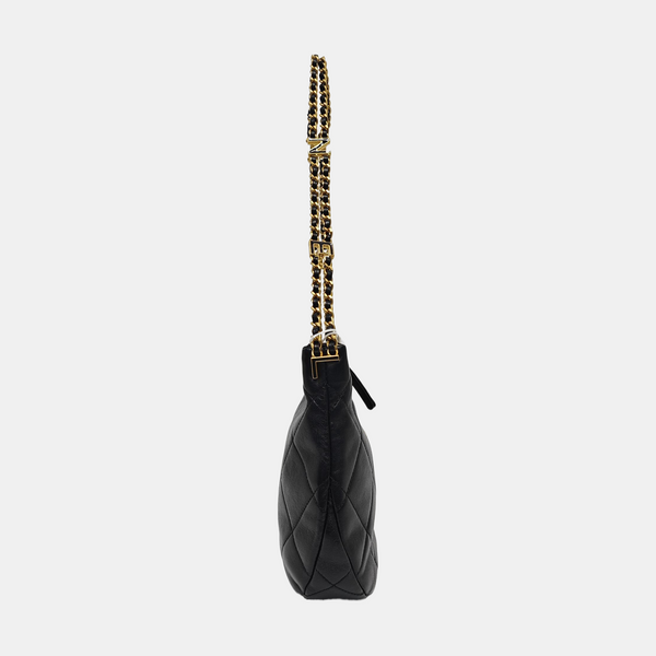 23K Quilted Lambskin Black