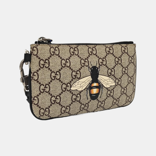 GG Supreme Monogram Coated Canvas Beige