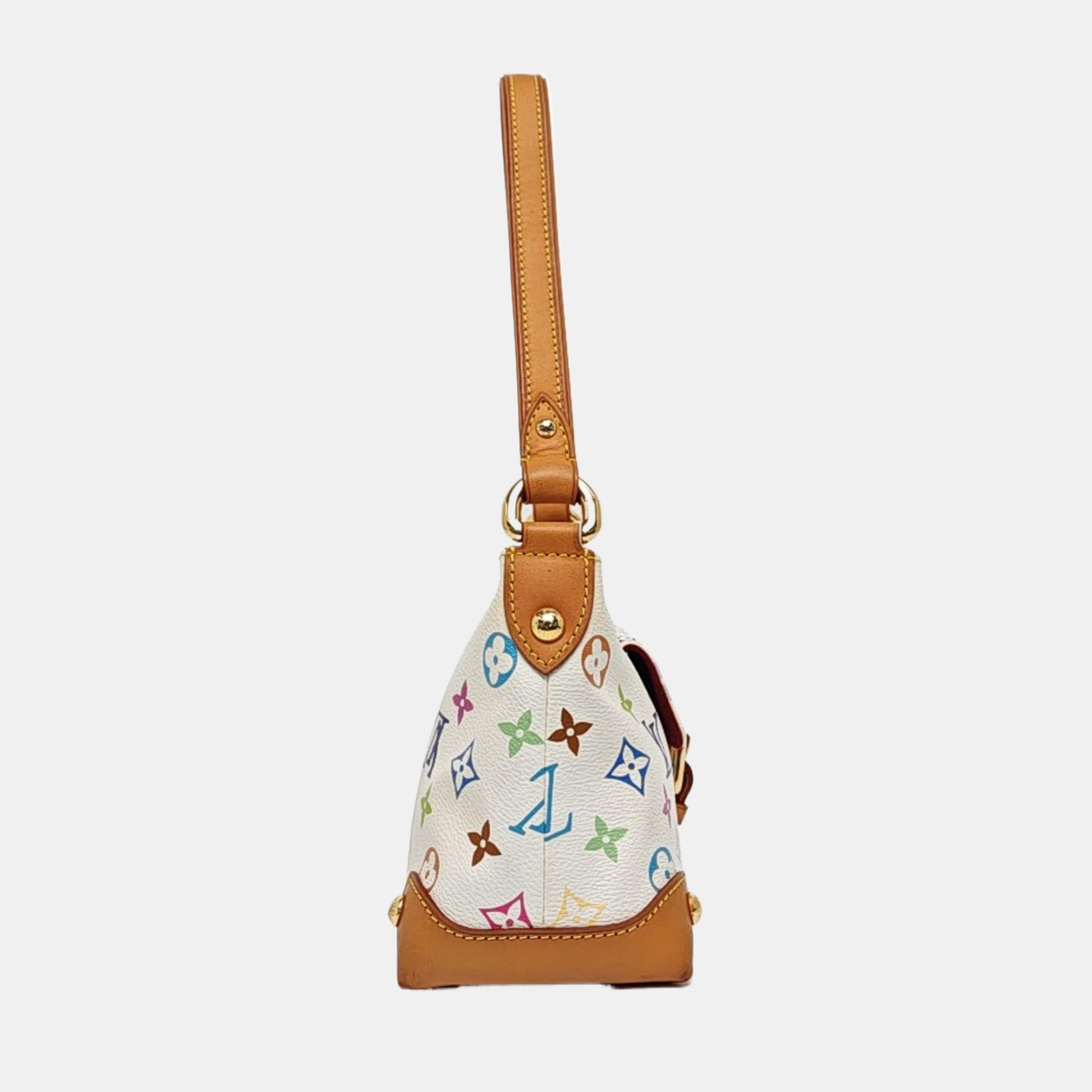 LV × TM ELIZA Monogram Coated Canvas White