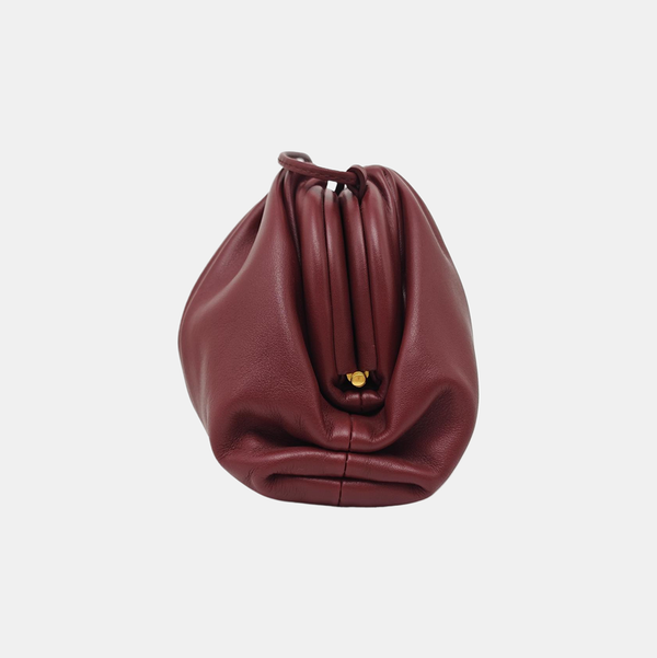 The Pouch Mini Calfskin Red