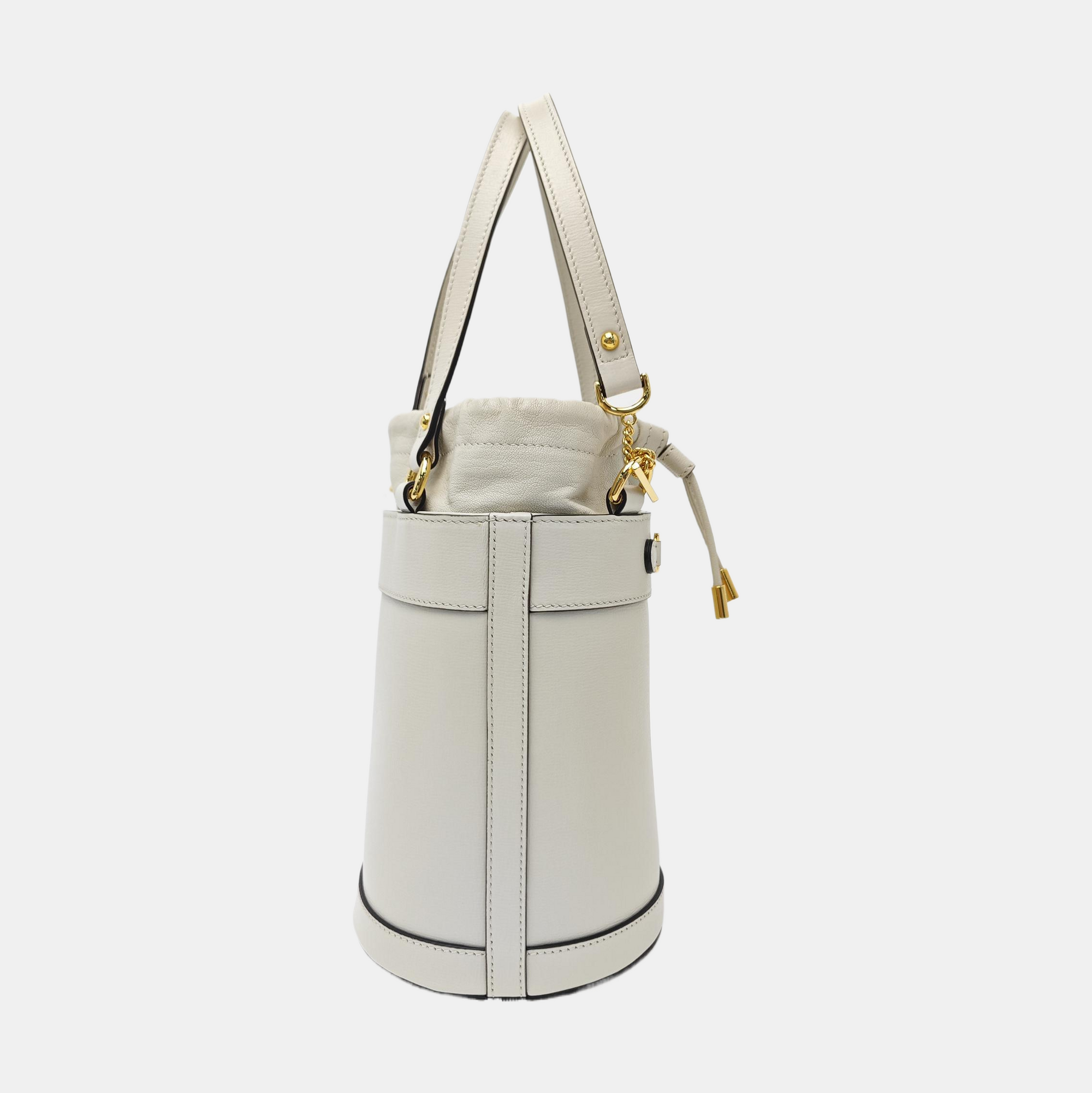 Horsebit 1955 Small Calfskin White