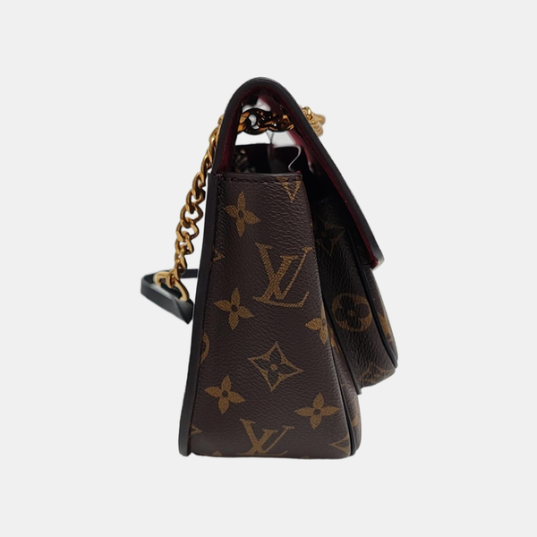 PASSY Monogram Coated Canvas Brown