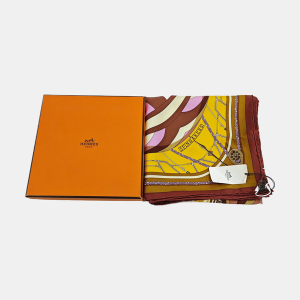 Mulberry Silk Silk Scarf Multicolor